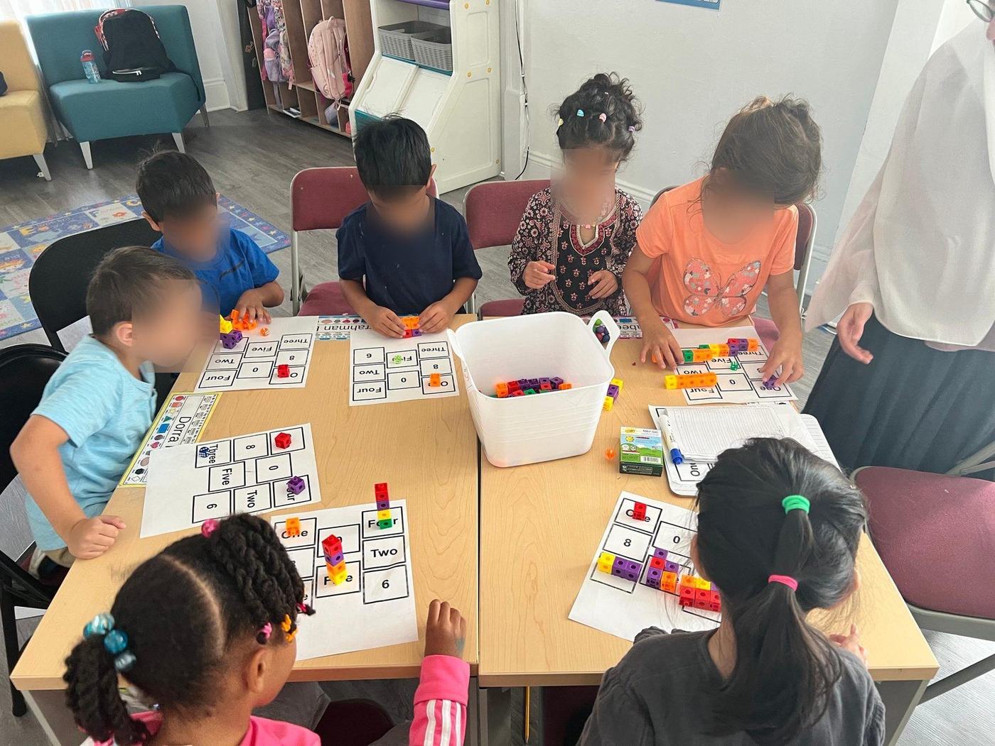A hands-on math game